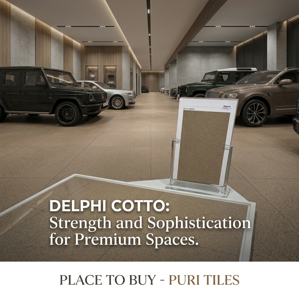 Delphi cotto 600x600mm kajaria full body tiles