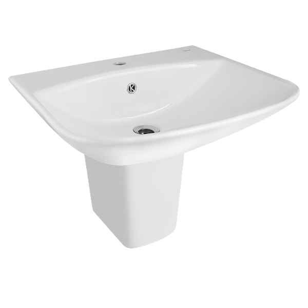 Basins with Half Pedestal KS 252