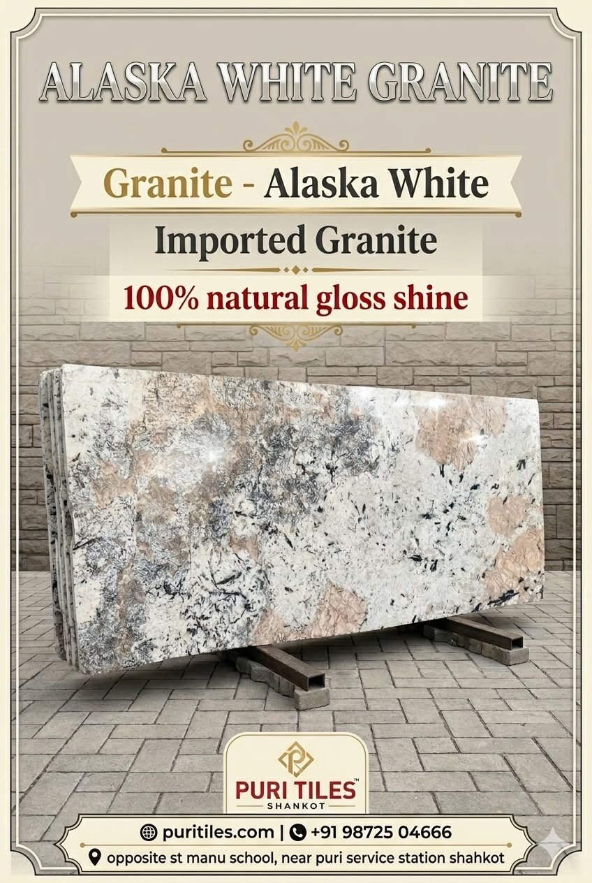 Alaska white granite
