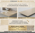 Premium cream slab