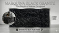 Marquina black granite