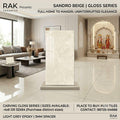 Sandro beige 32x64 glossy